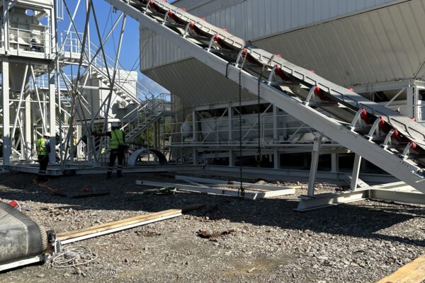 Aleurada Dam Concrete Plant, project view 3