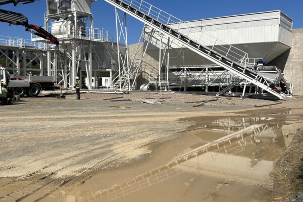 Aleurada Dam Concrete Plant, project view 4