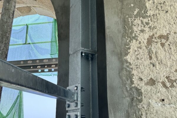 Bell Tower Reinforcement, Syros, project view 2
