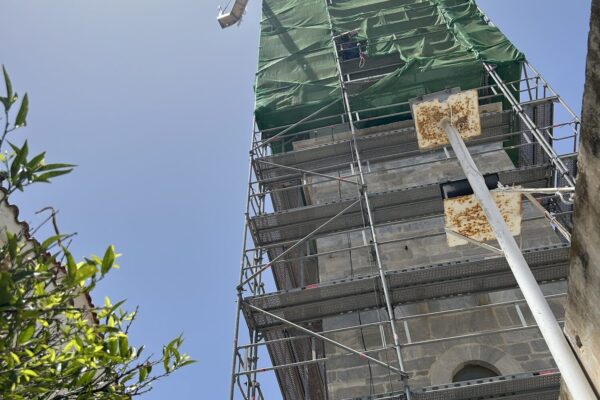 Bell Tower Reinforcement, Syros, project view 4