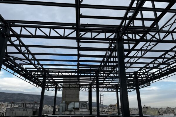 Hotel Extension, construction view 1