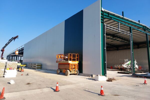 Brewery Warehouse, construction view 2