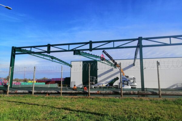 Brewery Warehouse, construction view 11