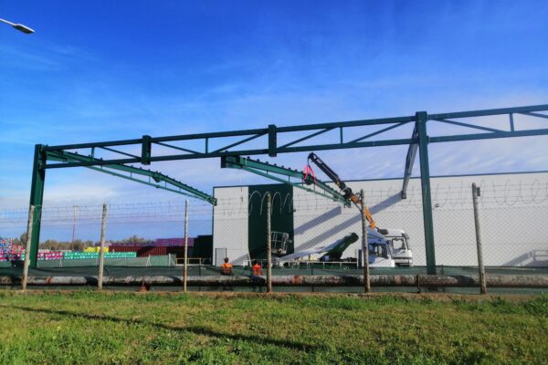Brewery Warehouse, construction view 12