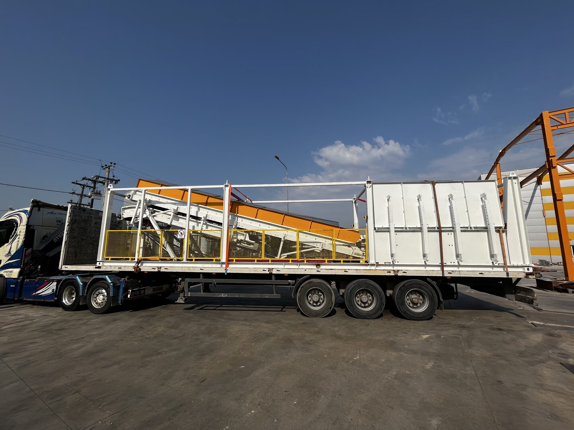 Industrial Conveyor System, project view 1