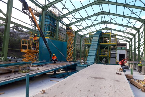 Lafarge Alternative Fuels Line, project view 3