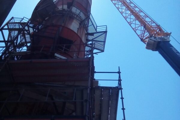 Lafarge Chimney Replacement, project view 6