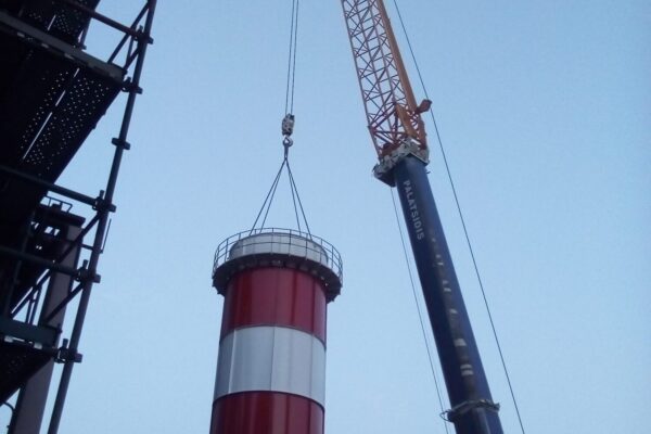 Lafarge Chimney Replacement, project view 8