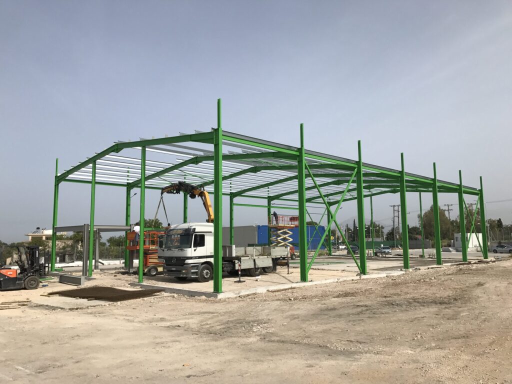 Logistics Warehouse, Patras, project view 1