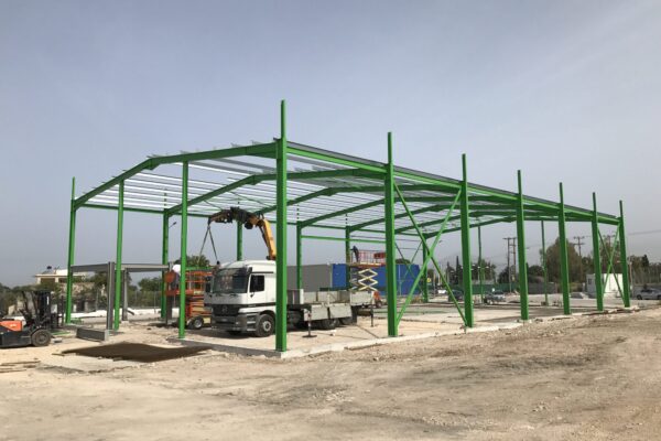 Logistics Warehouse, Patras, project view 1