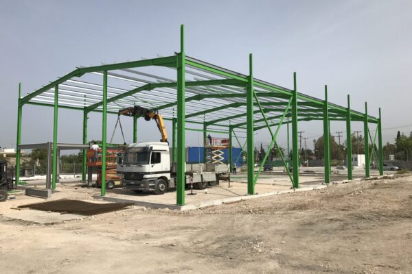 Logistics Warehouse, Patras, project view 2